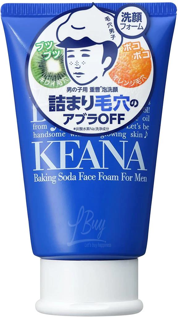 石澤研究所 毛穴撫子 男子用小蘇打泡洗顏 100g