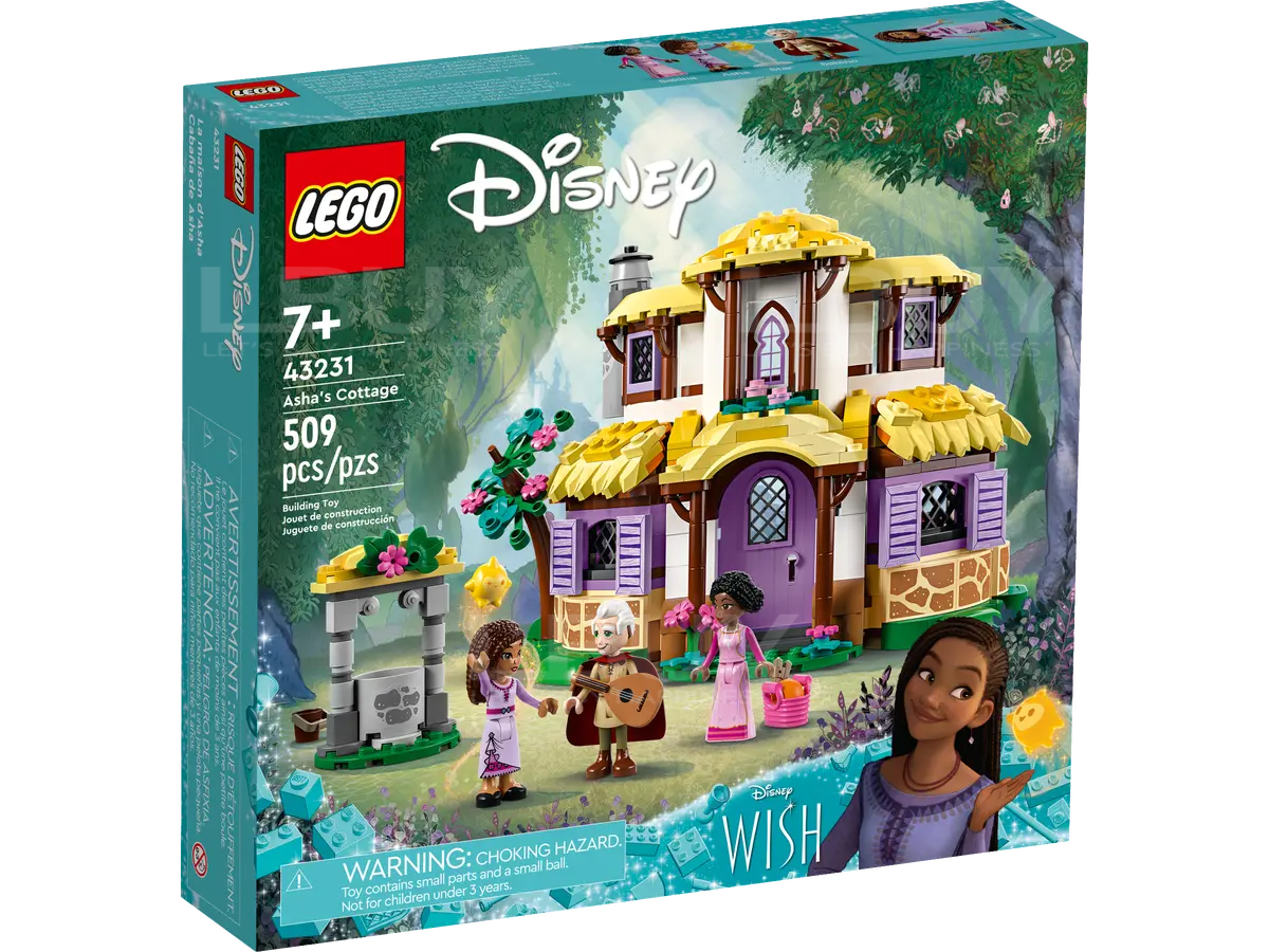 LEGO 43231 Disney Princess Asha's Cottage 7+