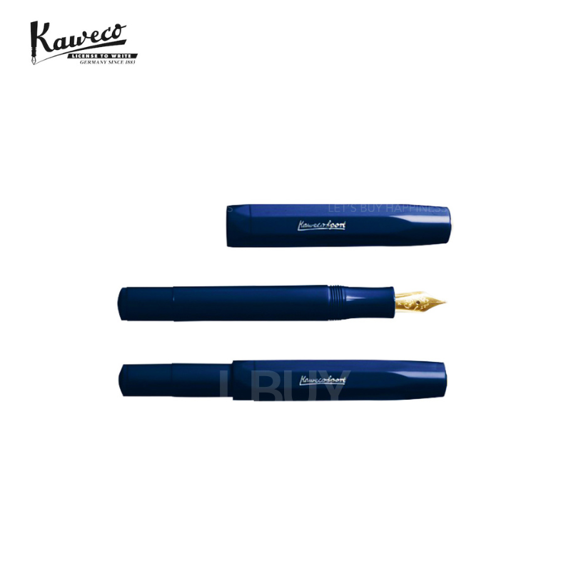Kaweco CLASSIC SPORT Fountain Pen Navy EF with tin box with 0.5mm nib