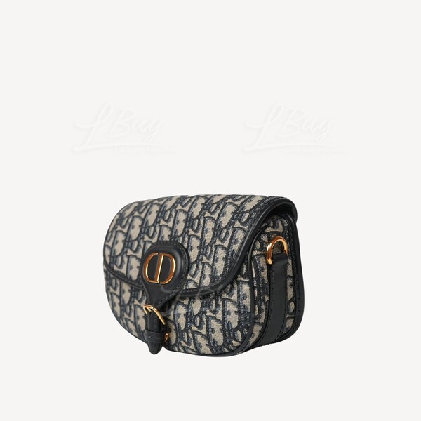 Dior-Dior Bobby East-West Bag Crossbody Bag Blue M9281