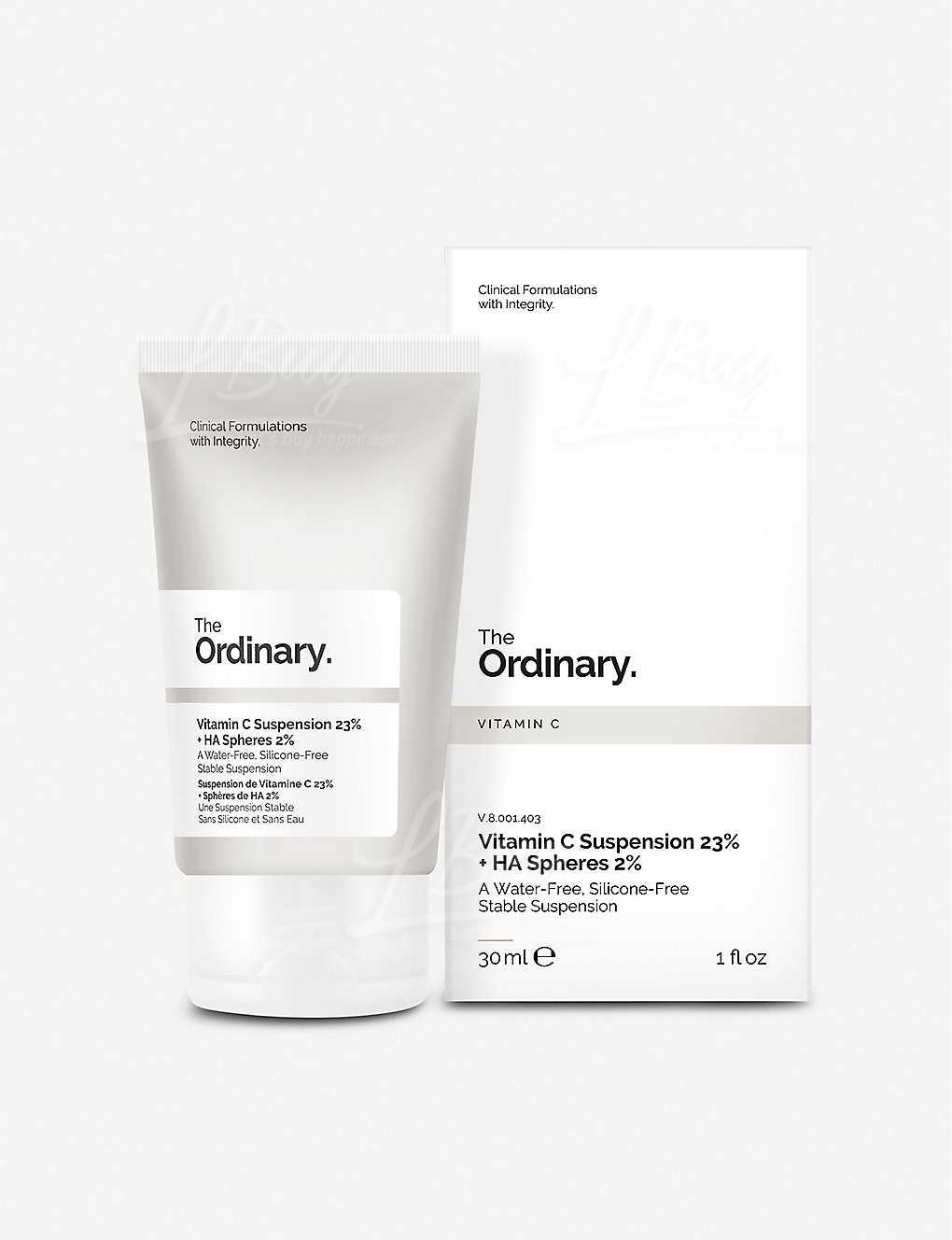 The Ordinary 23% 維生素C + 2% 透明質酸乳液 30ml