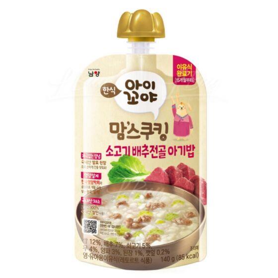 Namyang Baby Porridge (Beef and Cabbage Porridge) 140g 15months+