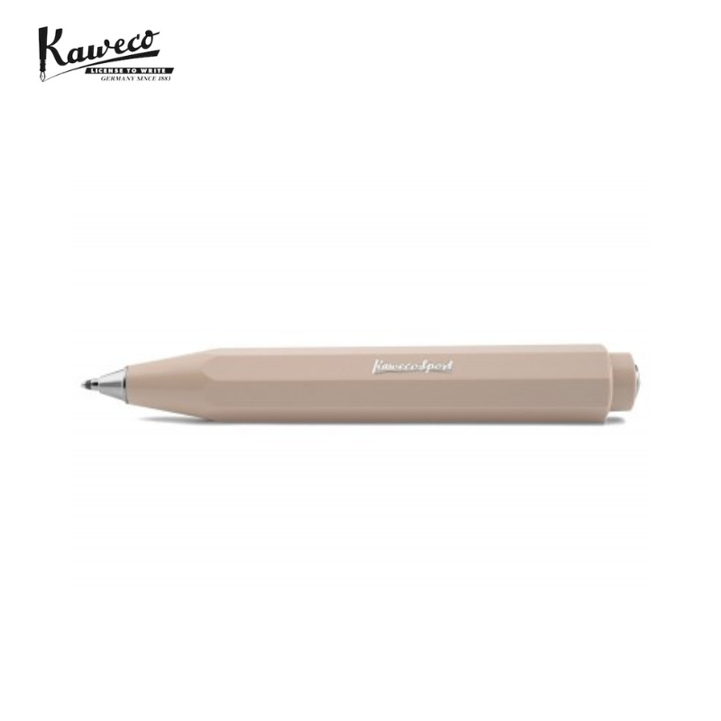 KAWECO 銀字經典運動 1MM 鉛子筆 - 杏色