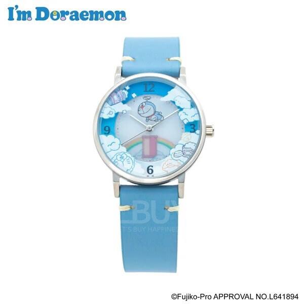 日本製多啦A夢手錶 Grandeur Solar Watch 藍色