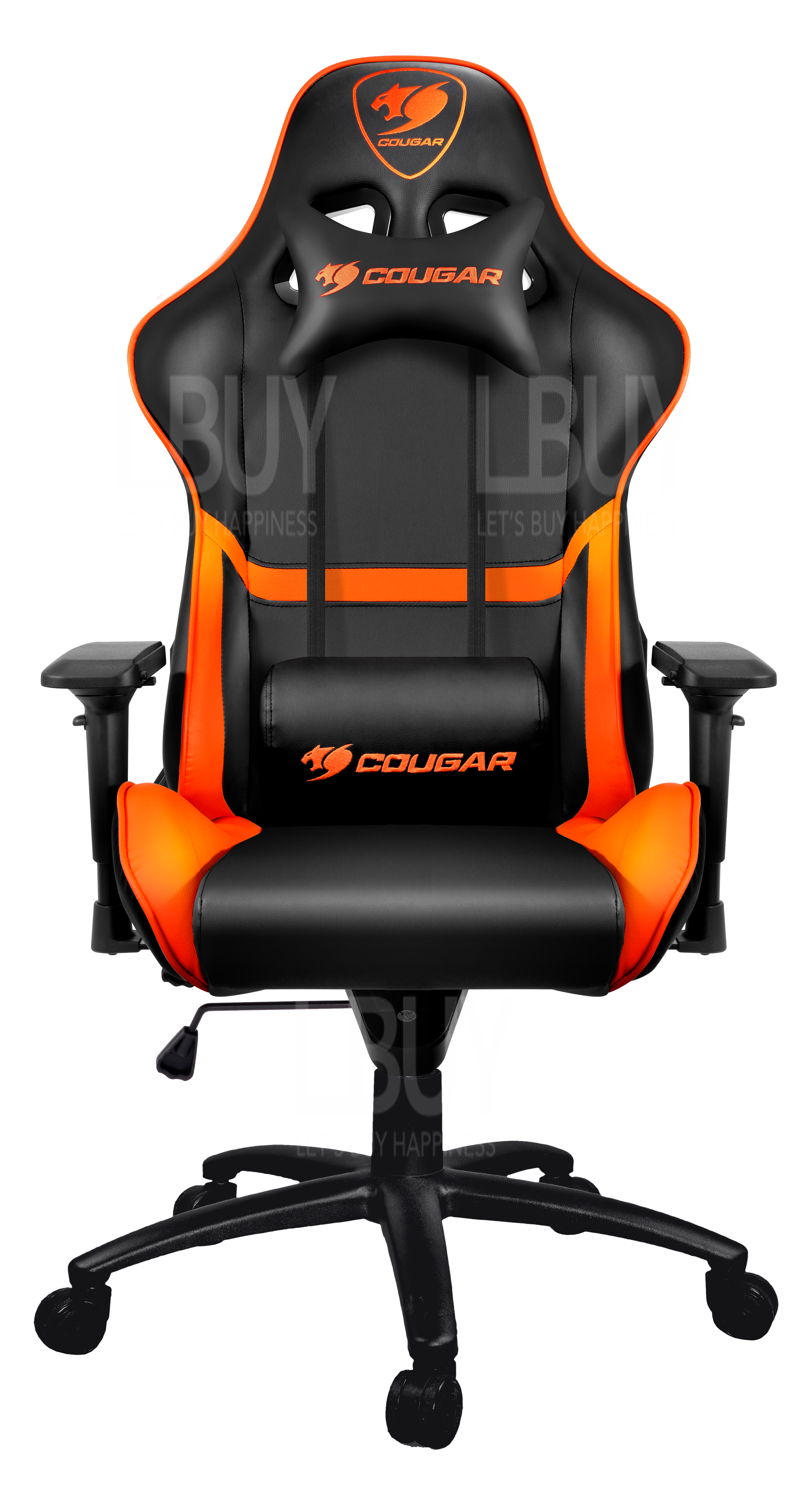 Cougar Armor K-Type系列 人体工学高背电竞椅 (橙黑)