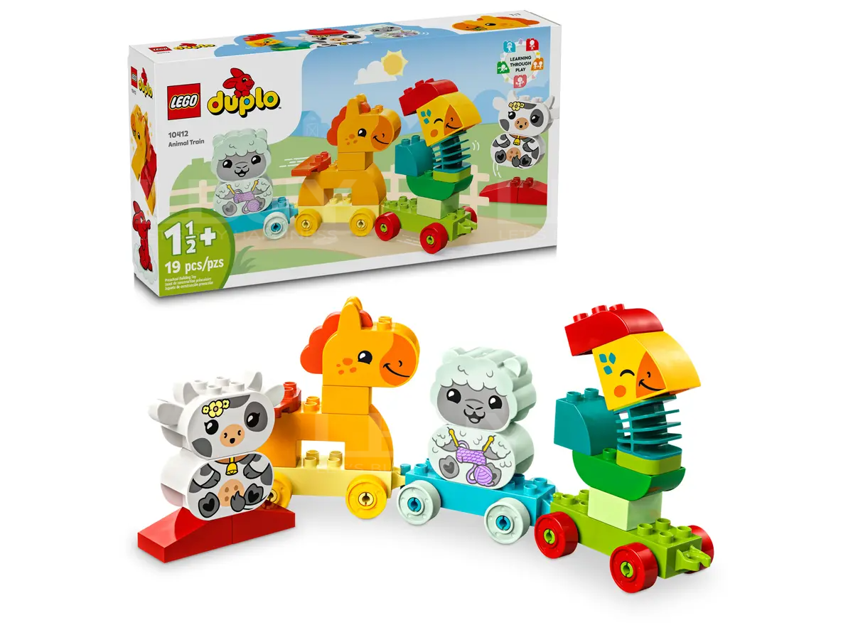 LEGO 10412 DUPLO 動物火車 1.5+