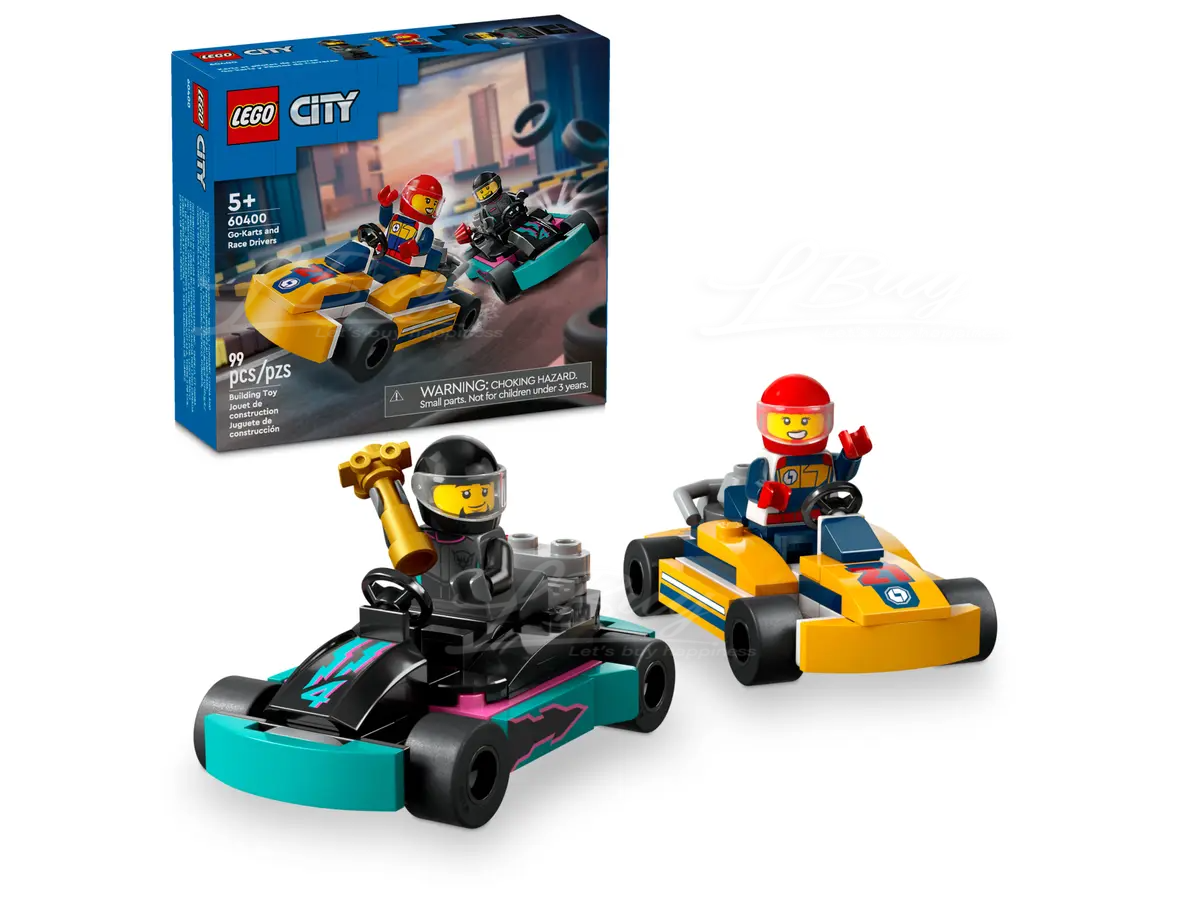 LEGO 60400 City 卡丁車和賽車手 5+