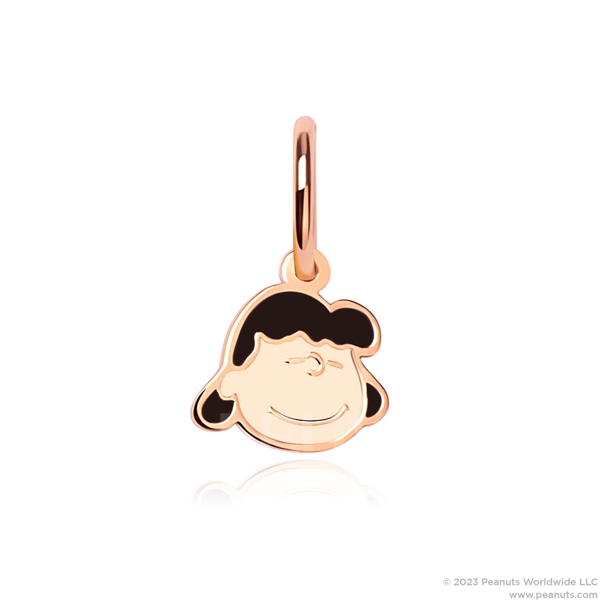 PEANUTS 珐琅金属小吊牌 ─ Lucy * 此产品为组合产品，必须配搭指定手链购买*