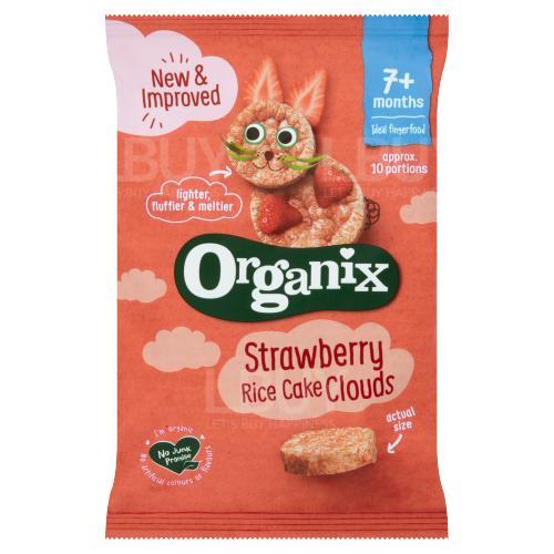 Organix Strawberry Rice Cake Cloud 40g
