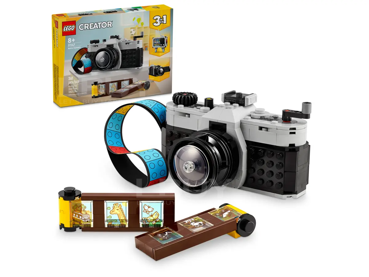 LEGO 31147 Creator 3 in 1 復古相機 8+