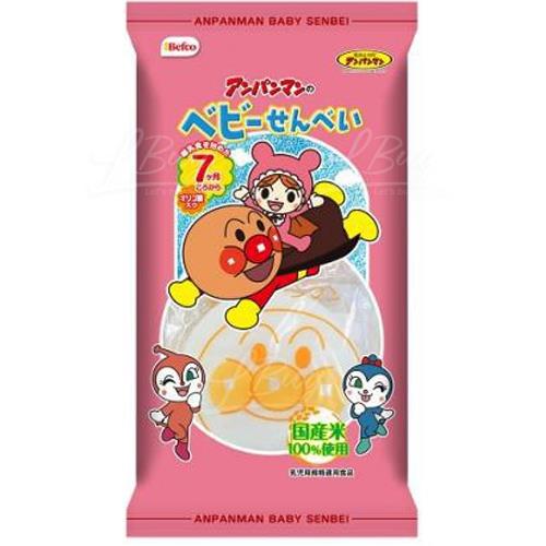 栗山 麵包超人嬰兒米餅2枚X6袋入(7個月+)