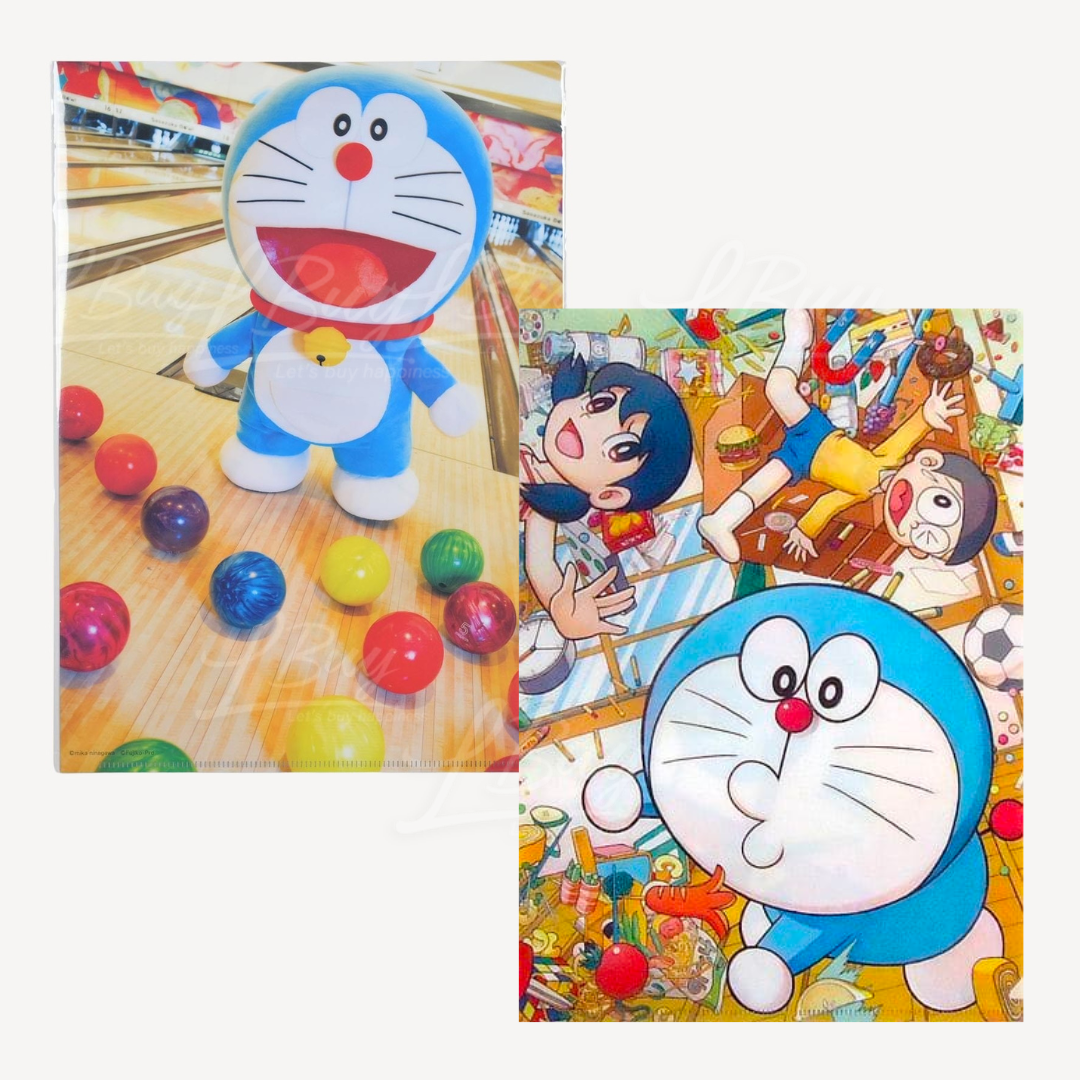 多啦A夢展 京都2021 Mr. 限定文件夾 A4 FILE套裝 共2件裝