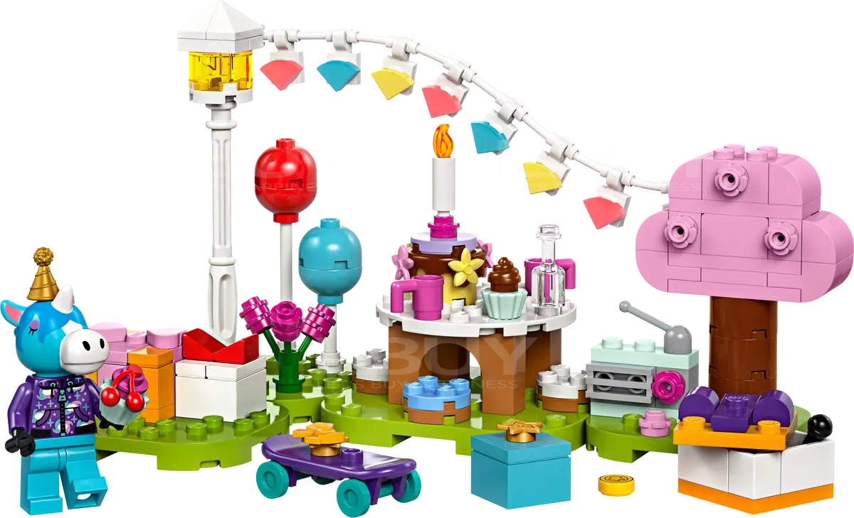 LEGO 77046 动物森友会朱黎的生日派对 6+