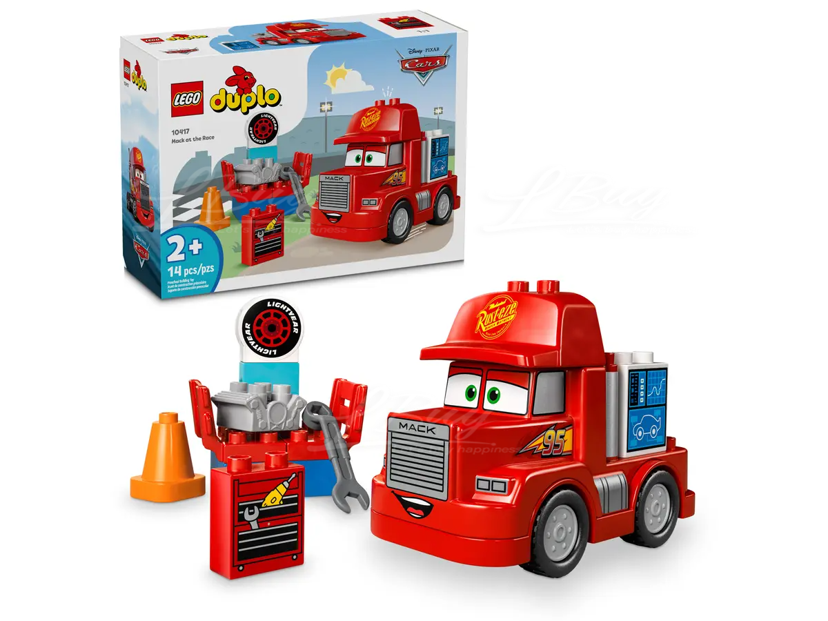 LEGO 10417 DUPLO 反斗车王麦大叔运输车 2+