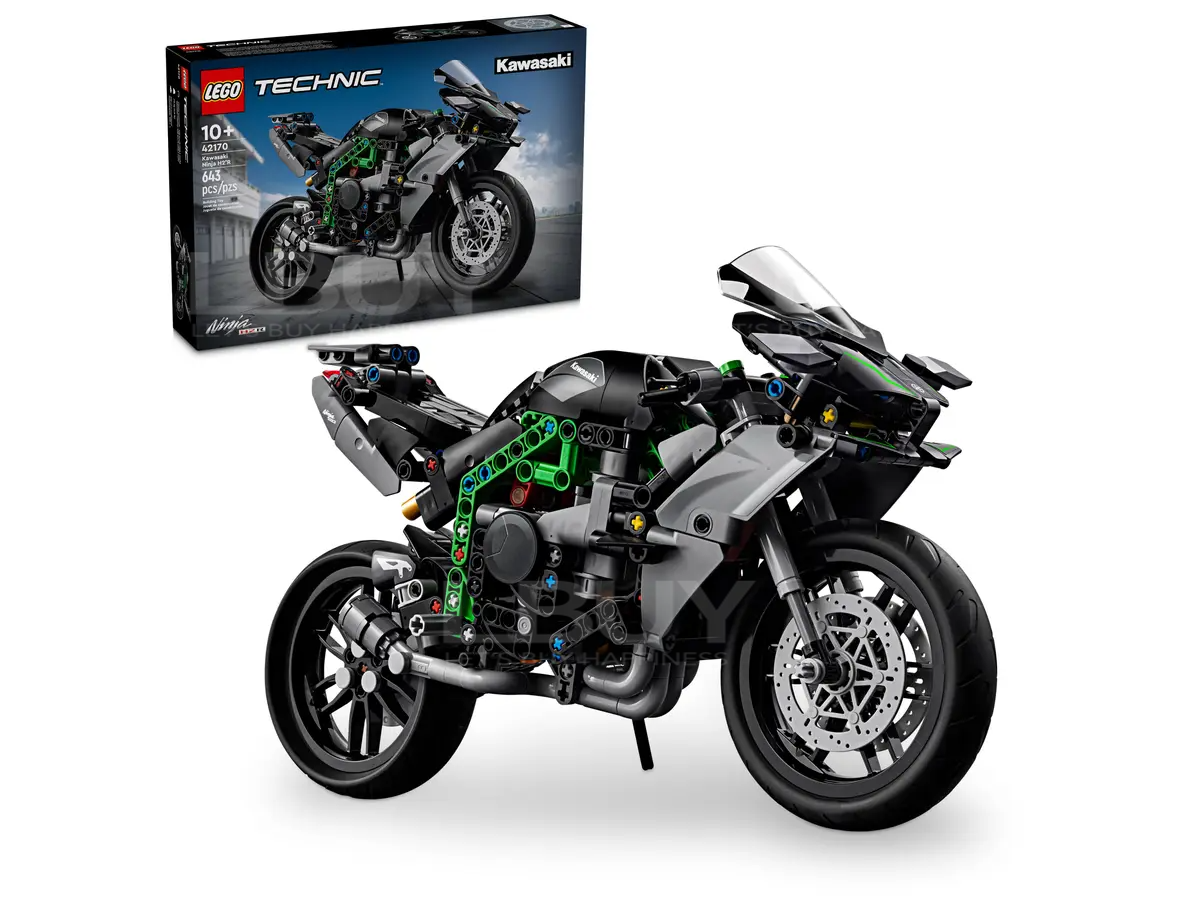 LEGO 42170 Technic Kawasaki Ninja H2R Motorcycle 10+