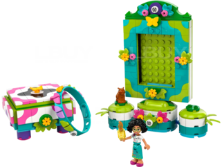 LEGO 43239 Disney 奇幻魔法屋美麗寶的相框和首飾盒 6+