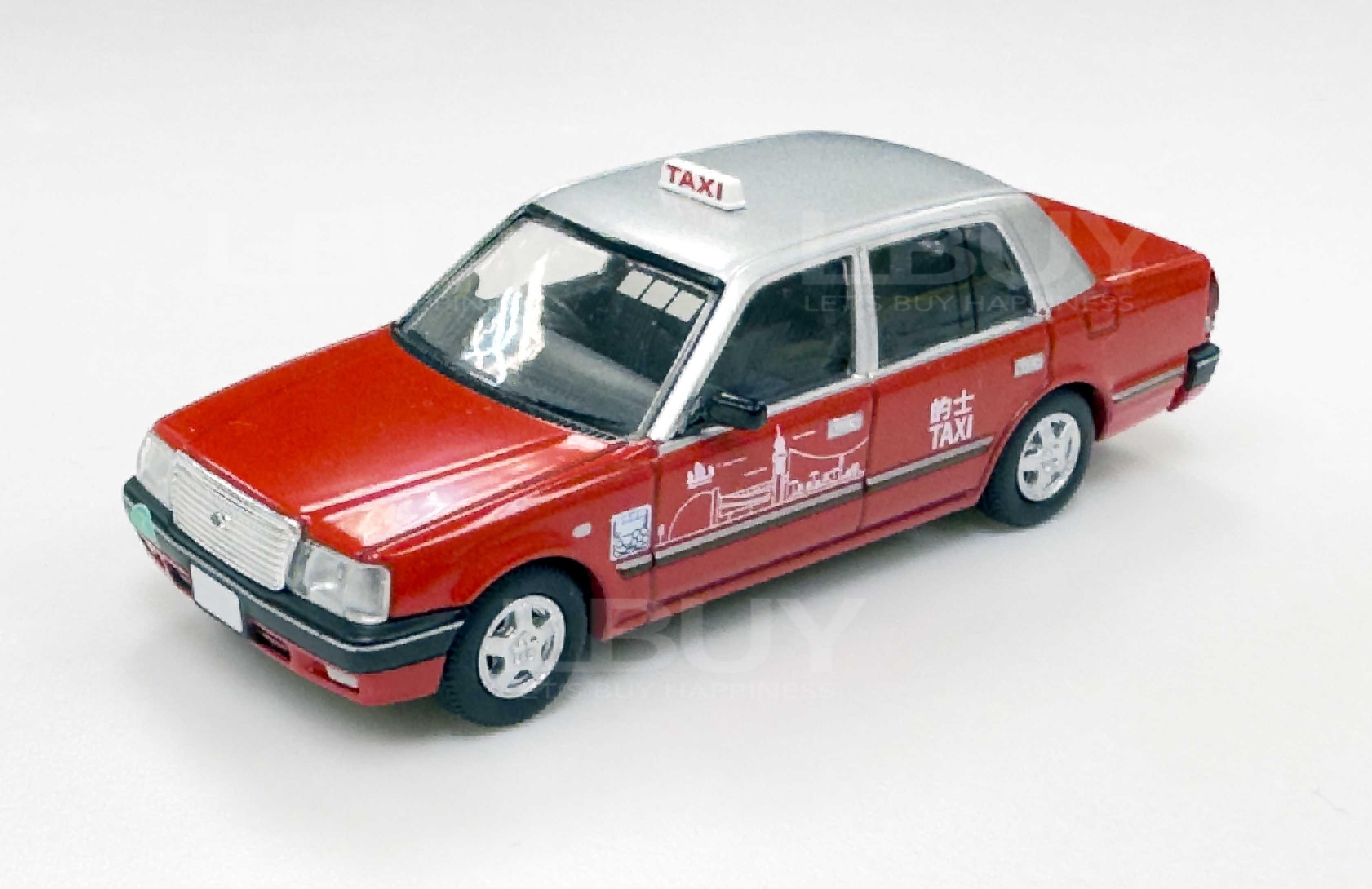 豐田皇冠Comfort香港的士 紅色(市區的士) 隨車附送獨立編號珍藏紀念咭