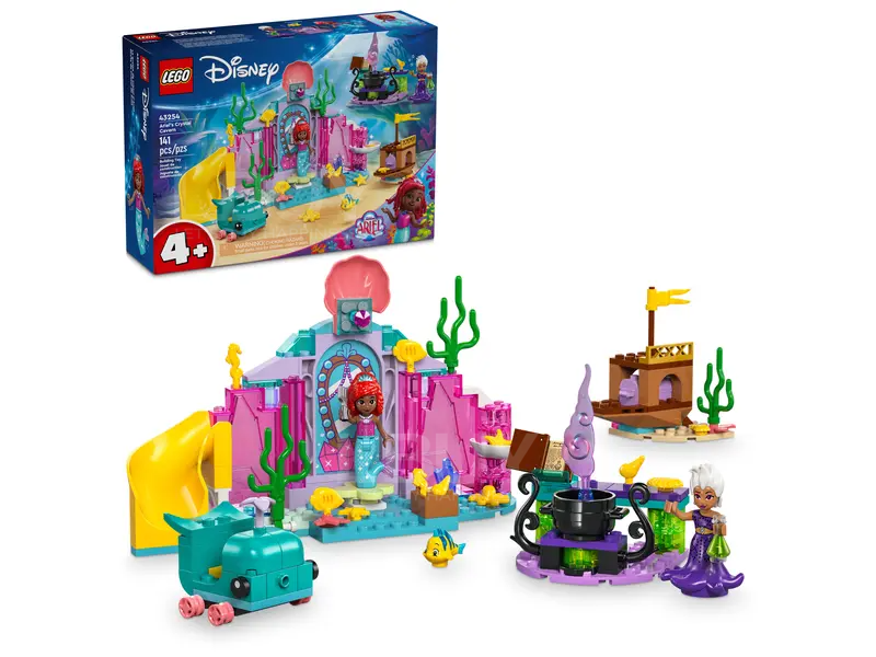 LEGO 43254 Disney Princess 爱丽儿的水晶洞穴 4+
