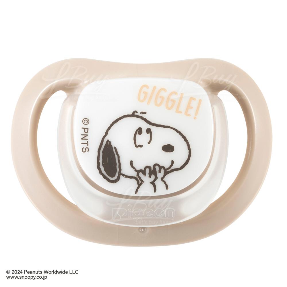 PIGEON贝亲Skin Friendly婴儿安抚奶咀 M (3-6个月) (Snoopy款)