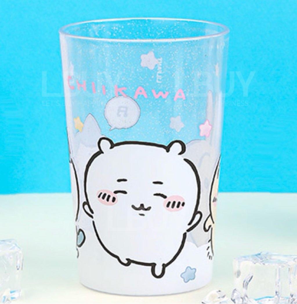 Chiikawa 透明膠杯500ml
