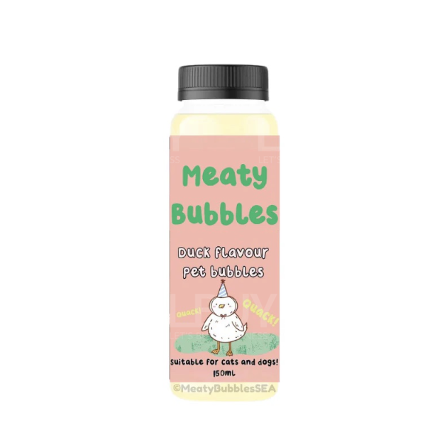 Meaty bubbles 宠物纯素鸭肉味泡泡 150ml