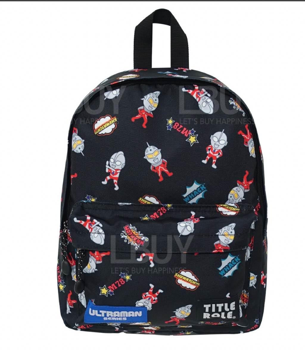 Ultraman Series Title Role 黑色背包书包背囊