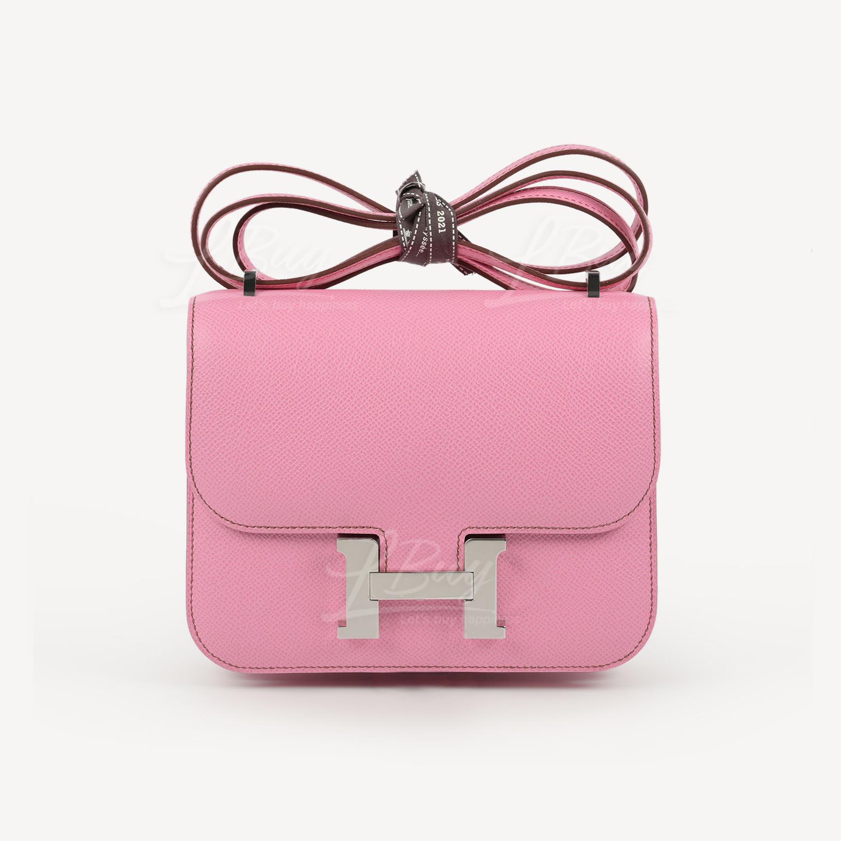 Hermes Mini Constance 19 5P Pink phw