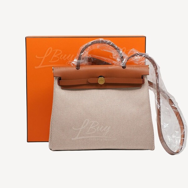 エレガント◆送料込♪【HERMES】Herbag Zip 31 Bag Beige Nature エレガント◇送料込♪【HERMES】Herbag Zip 31 Bag Beige Nature