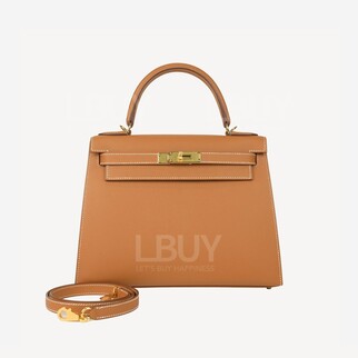 Hermes Kelly 28 Bag Gold ghw