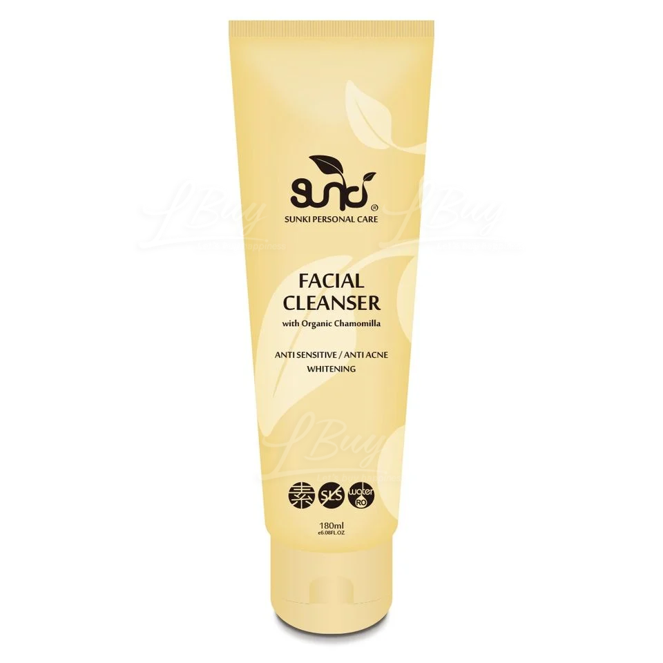 SUNKI Organic Facial Cleanser with Organic Chamomile