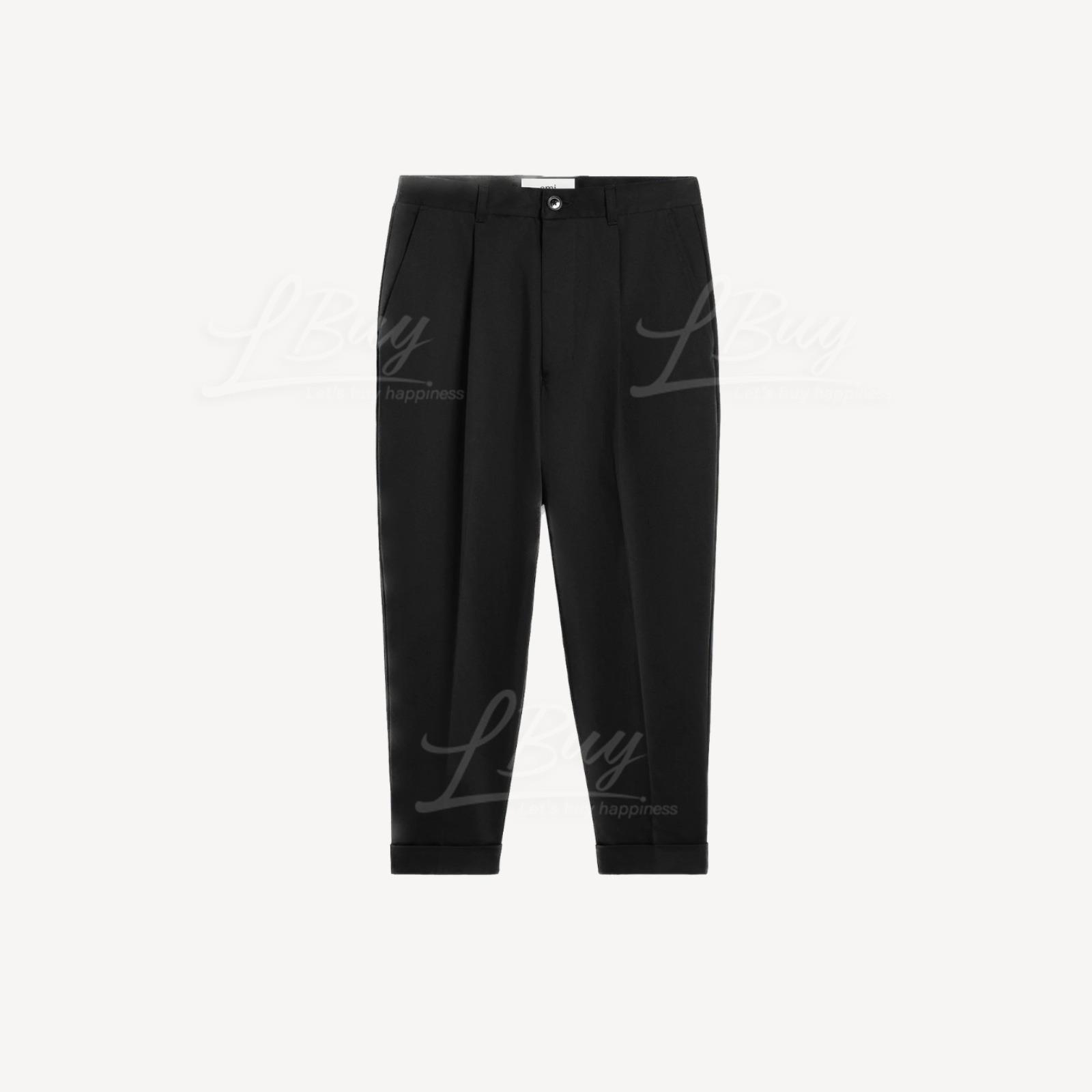 AMI Paris tailored cropped trousers