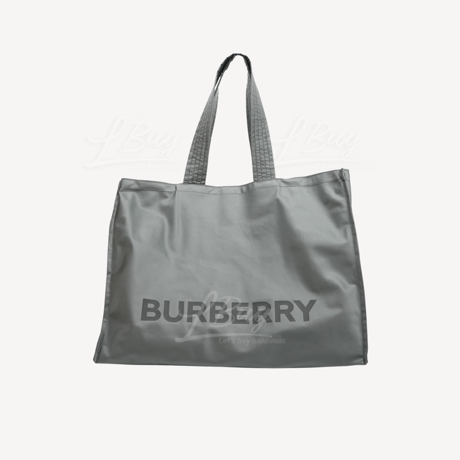 Burberry 灰色大号Tote bag