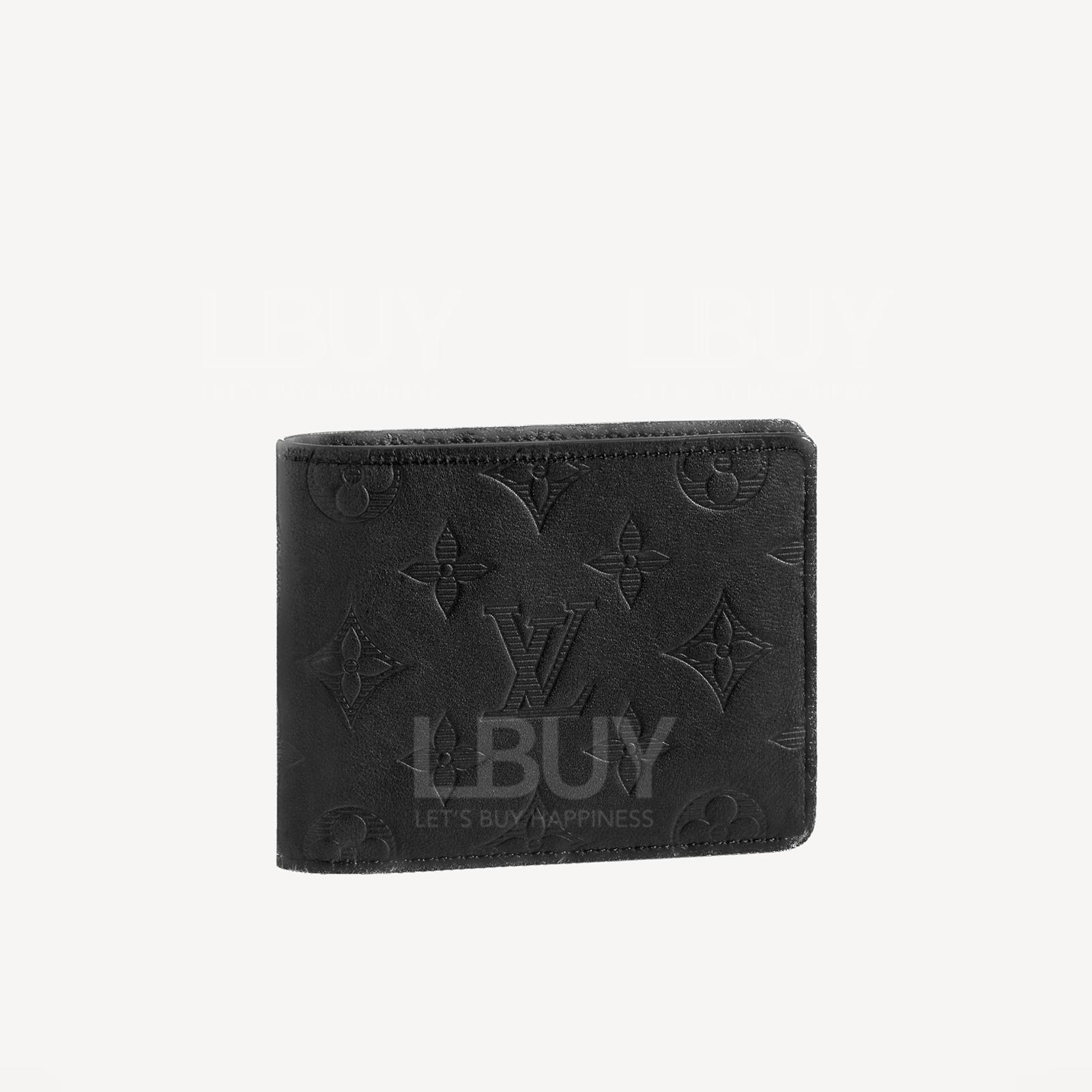 LV Monogram Eclipse Multiple Wallet Black with Grey