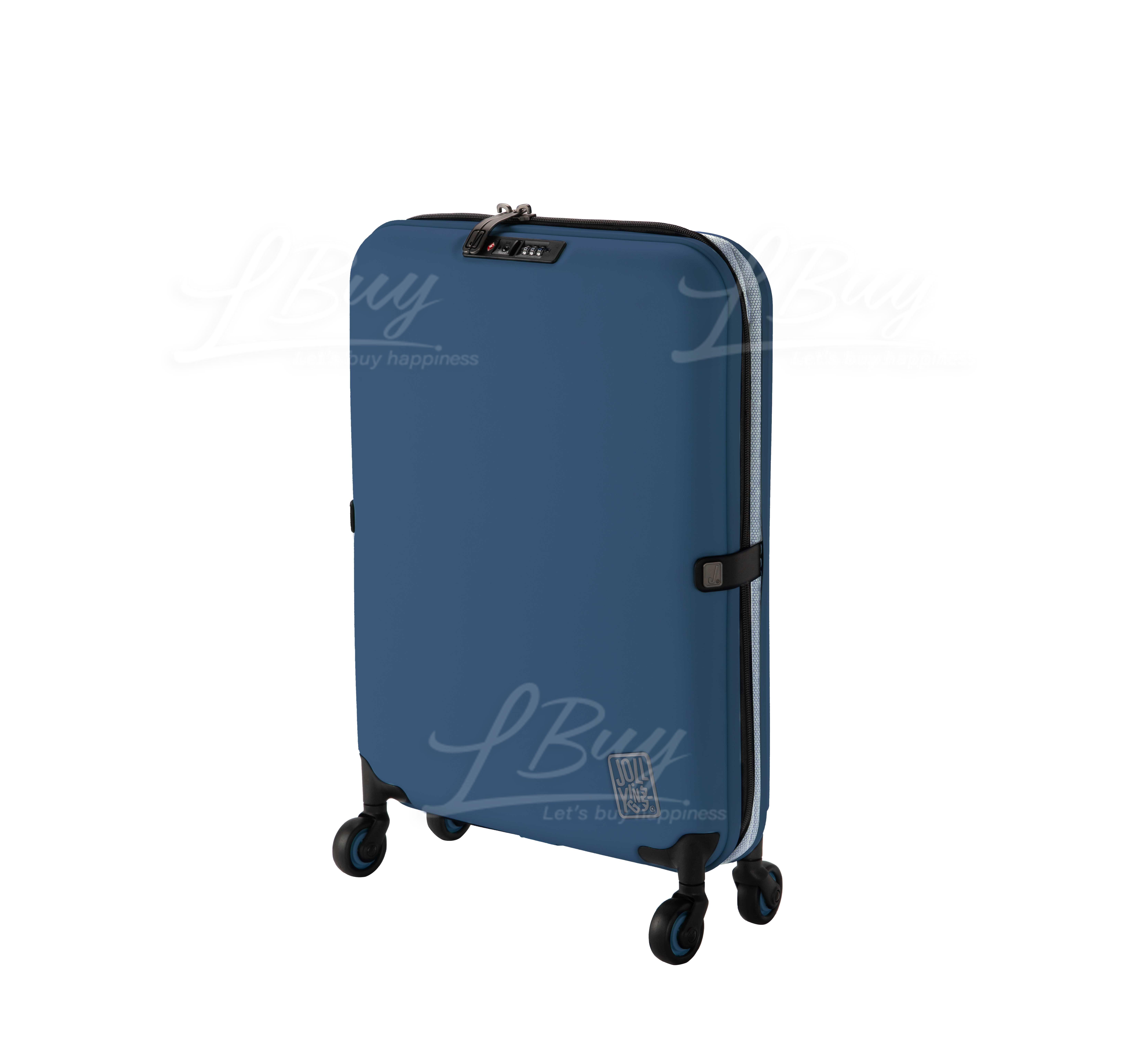 Jollying Pebble Folding Slim Luggage 20 Dark Blue