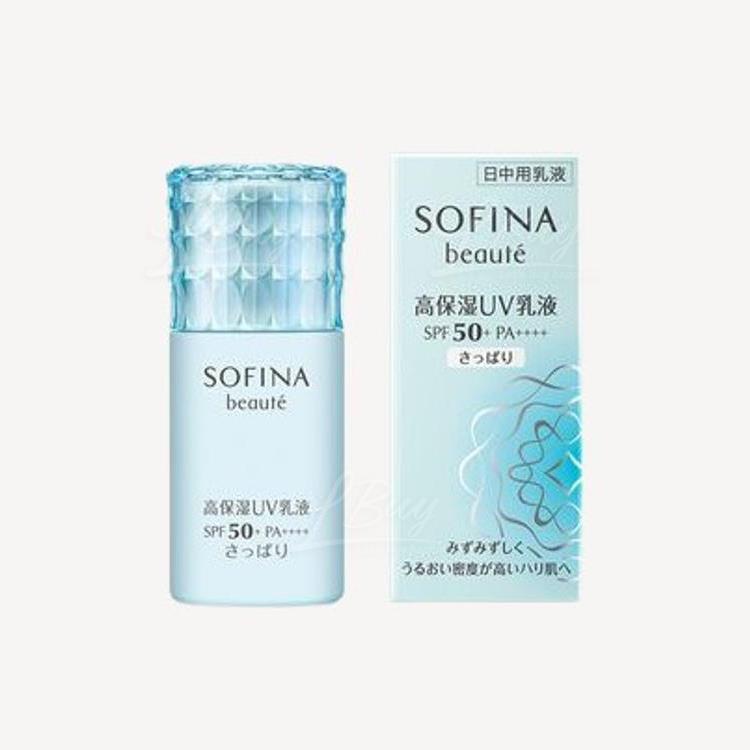 日版 Sofina beauté  高保濕活膚防曬乳液(清爽型) SPF50+ PA++++ 30ml