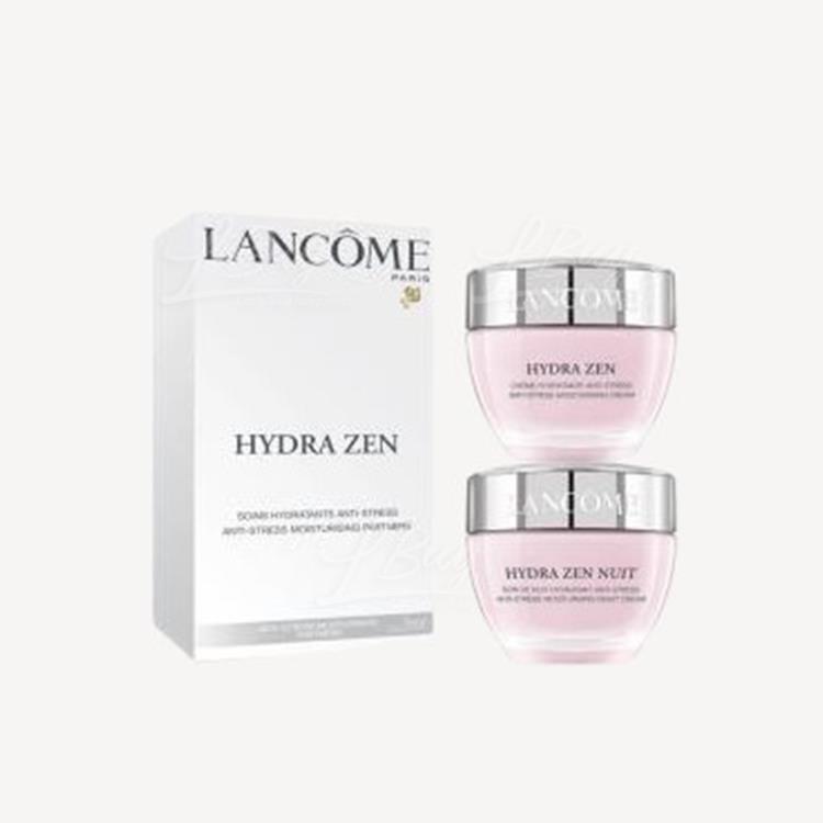 LANCÔME 舒缓抗压保湿日霜+晚霜套装 50ml+50ml