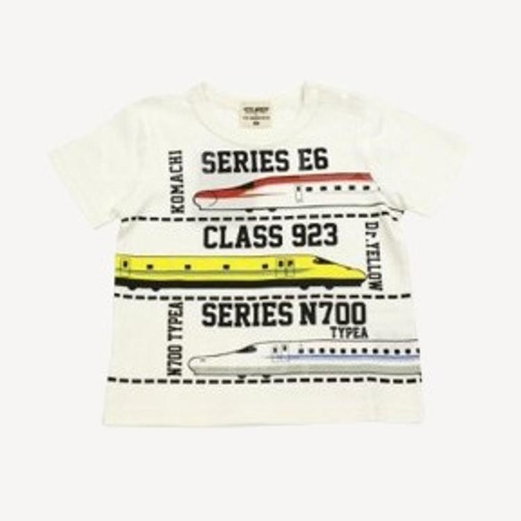 Shinkansen Style C Short Sleeves Tee T-Shirt (Size: 100-140)