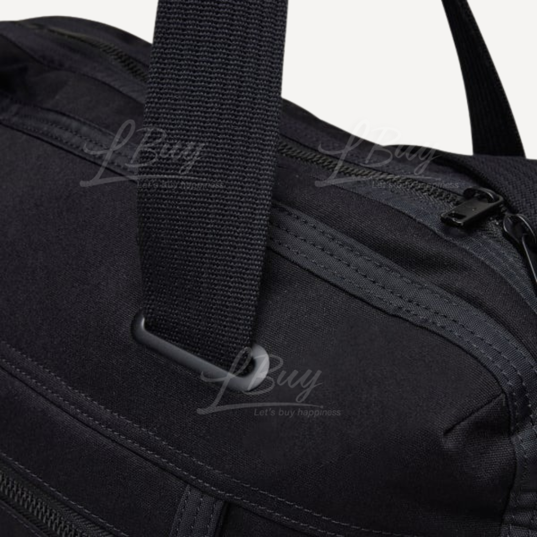 Y-3-Y-3 White Logo Zipper Pocket Classic Holdall Travel Bag