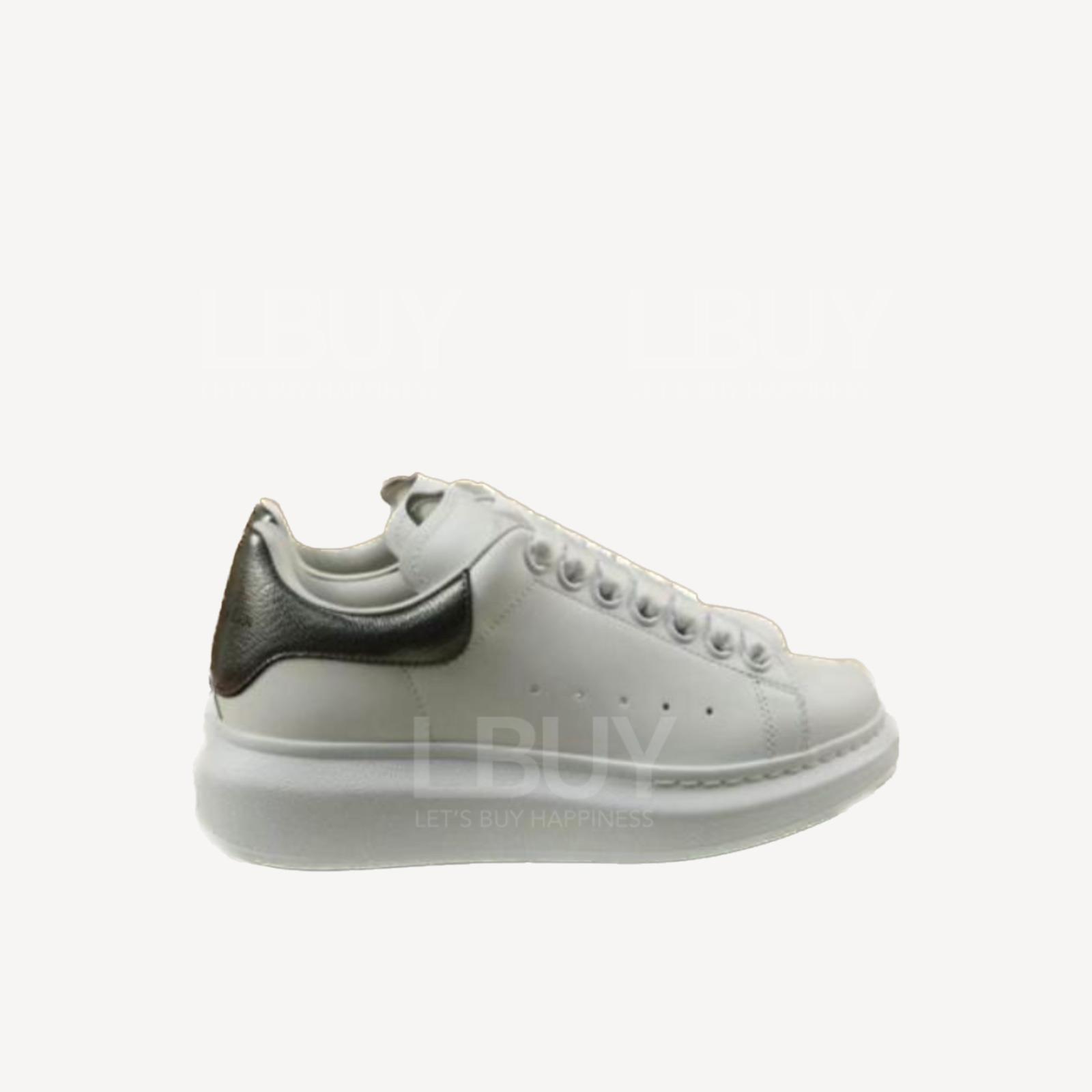 Alexander McQueen 白色運動鞋配銀尾