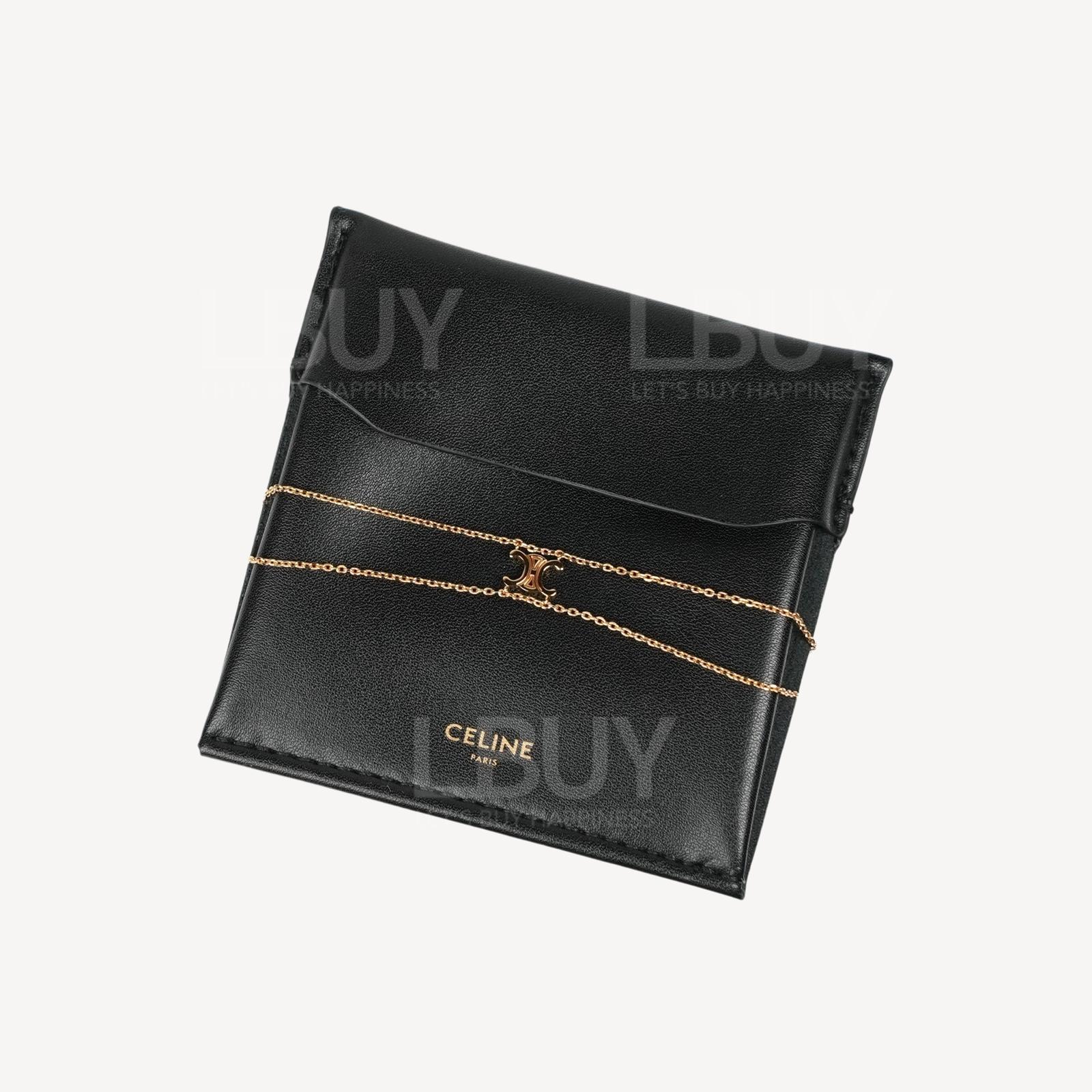 Celine Triomphe Suspended 金色手鐲手鏈