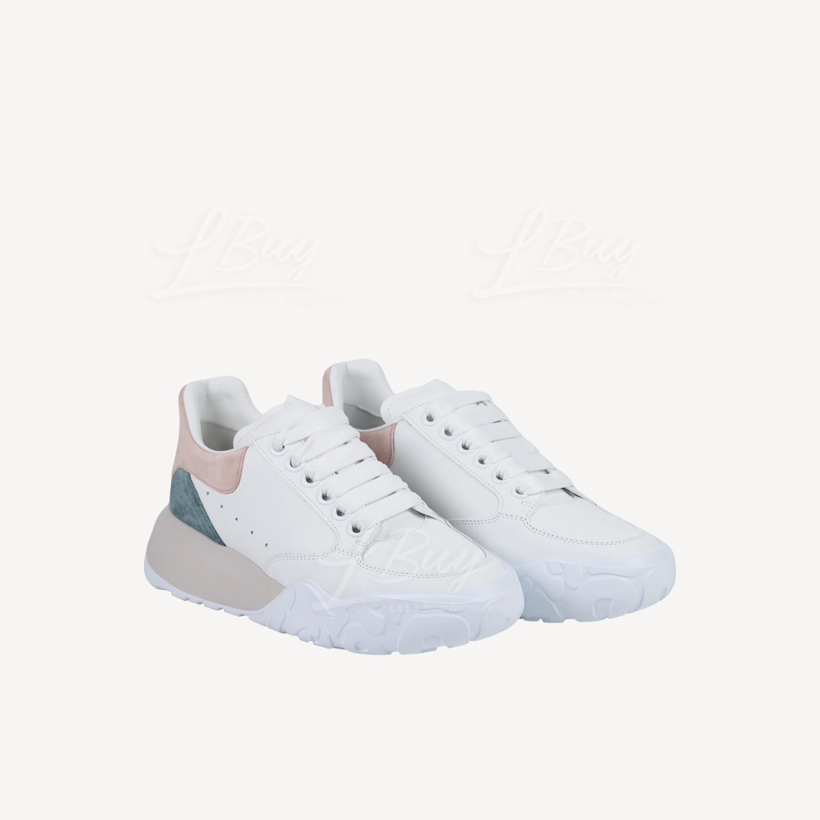 Alexander Mcqueen White Pink Sneaker