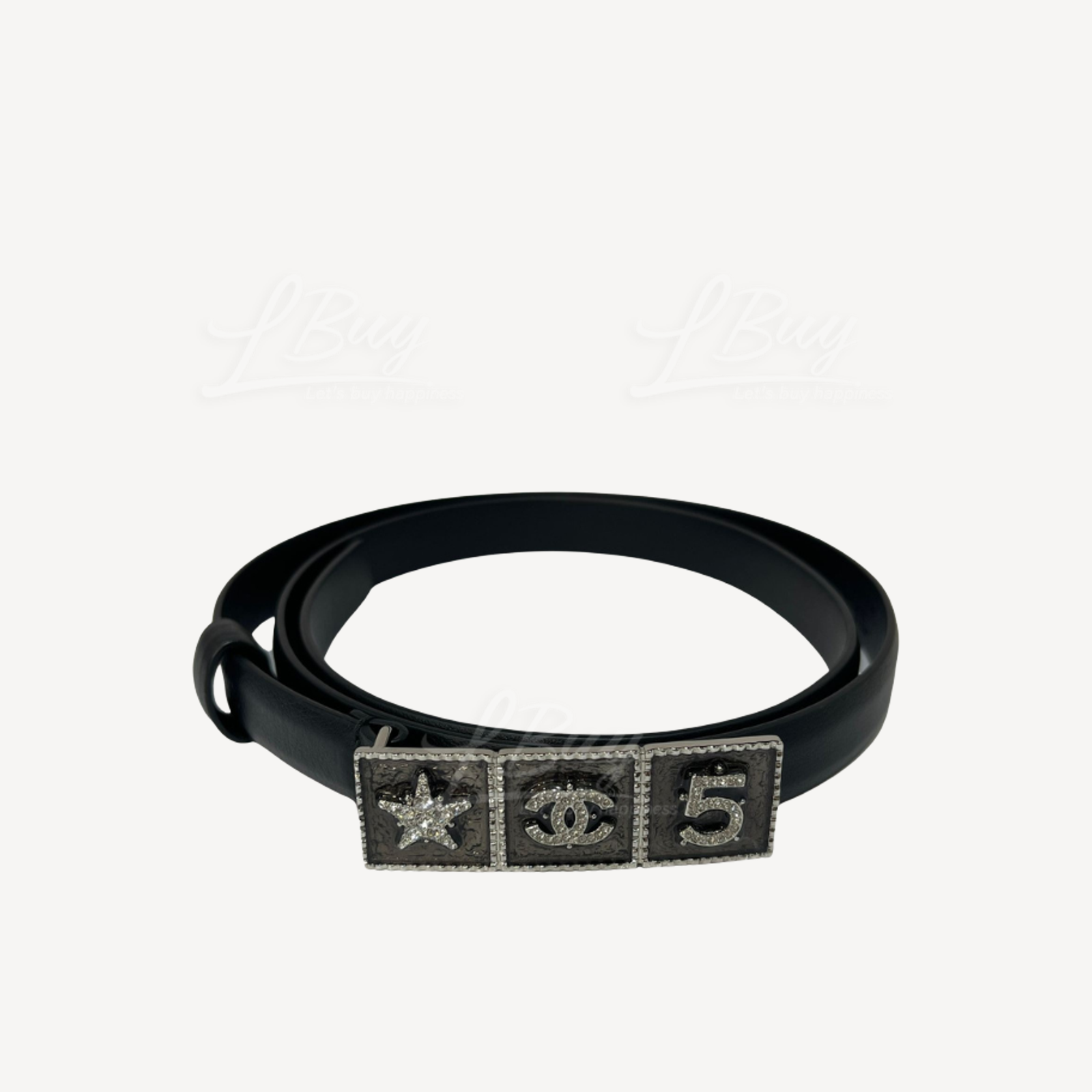 Chanel 經典元素星星併CC Logo Belt腰帶