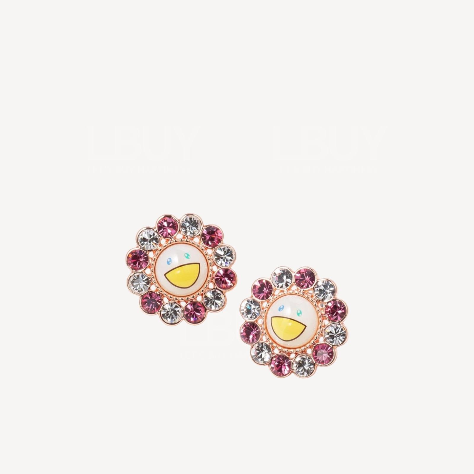 村上隆Flower 耳針耳環earrings