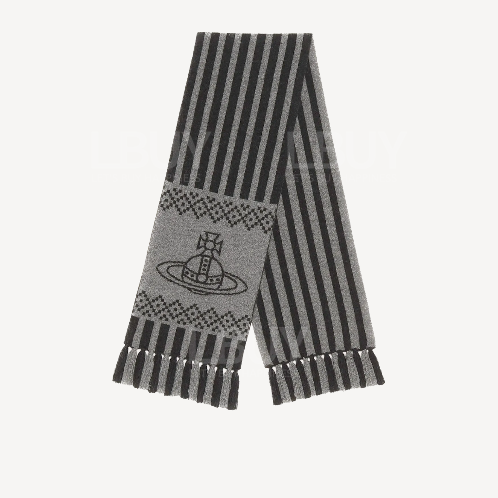 Vivienne Westwood Scarf Black and Grey