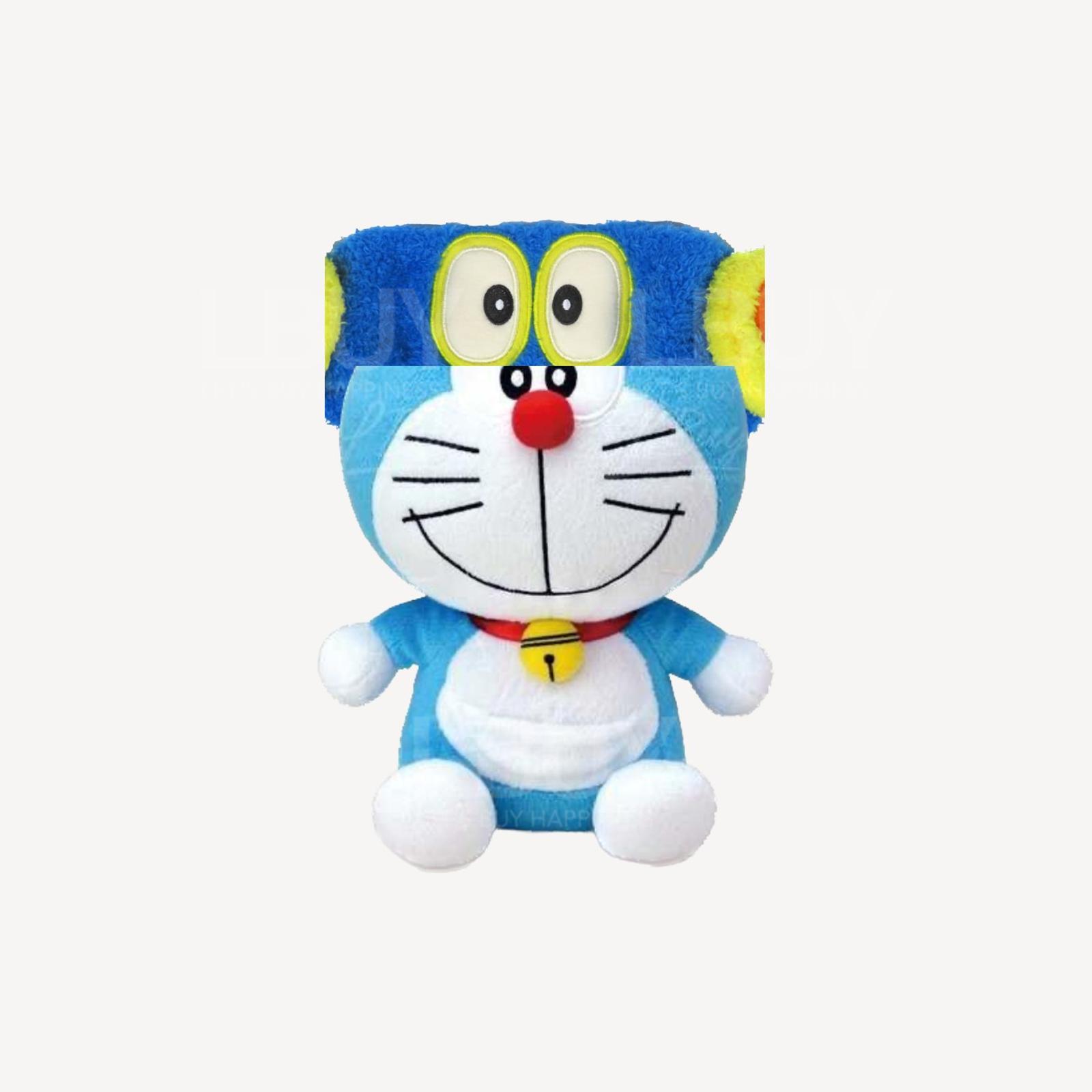 多啦A梦毛公仔连神奇小子头箍帽仔 未来百货公司直送