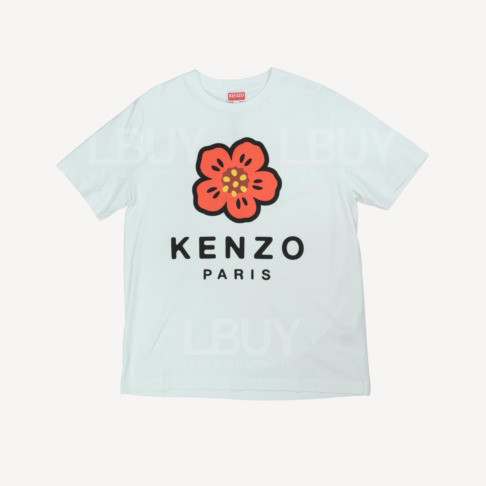 KENZO Boke Flower 海棠花短袖T恤 白色