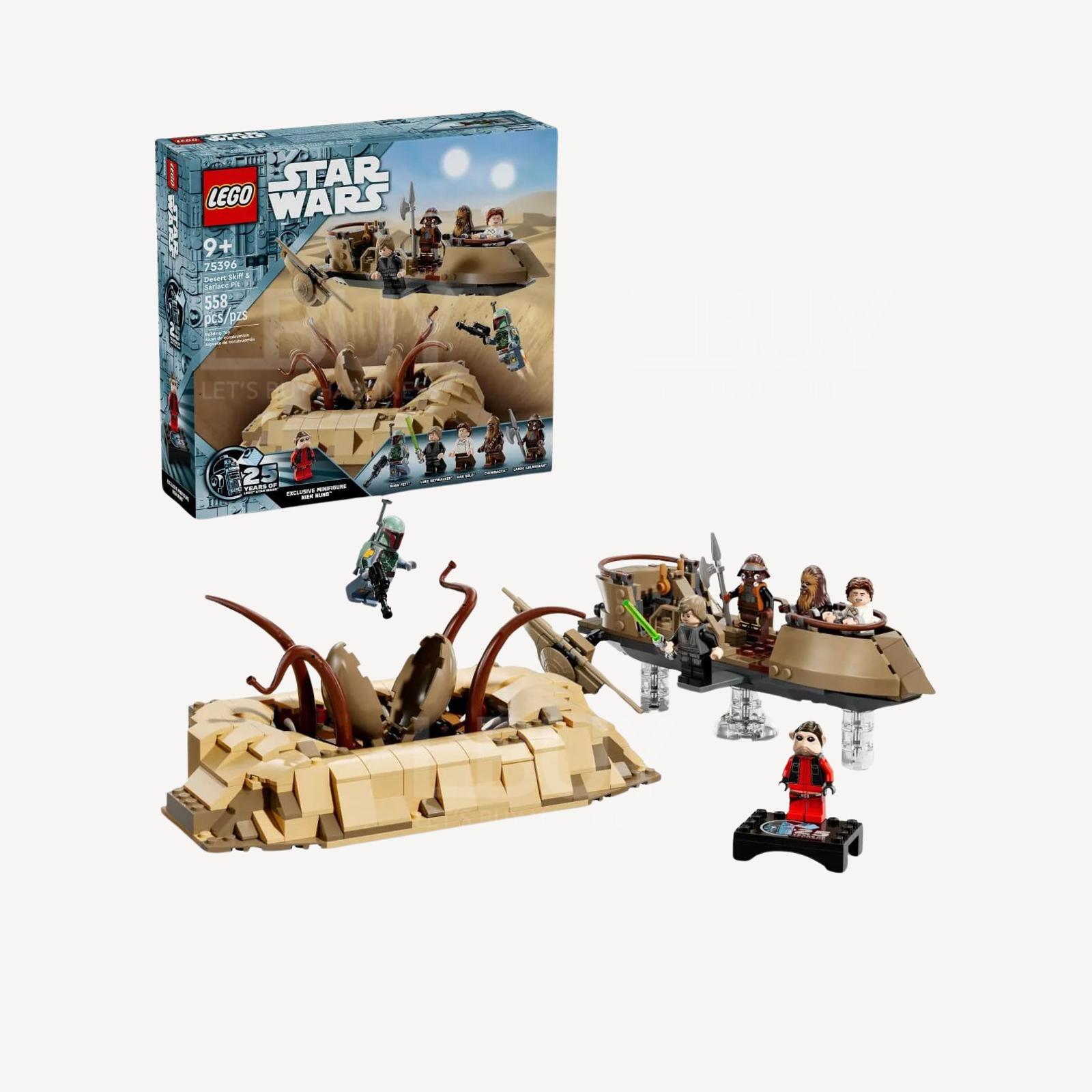 LEGO 75396 Star Wars™ Desert Skiff & Sarlacc Pit 9+