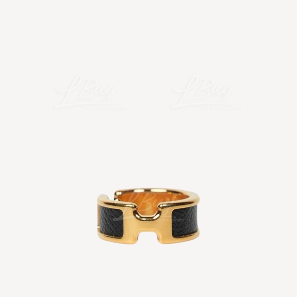 Hermes Olympe ring Gold fantastic PM