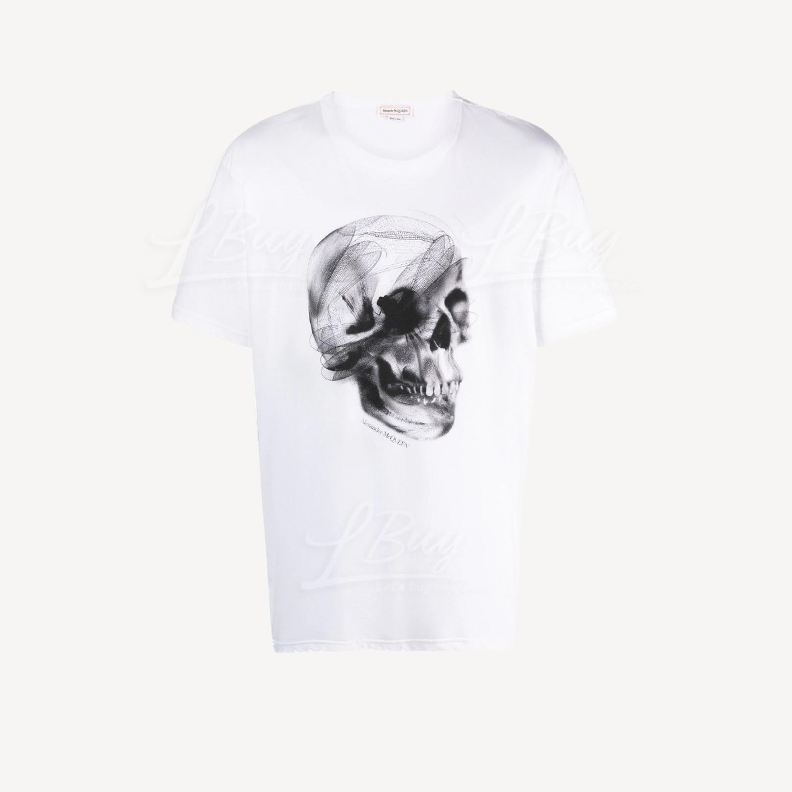 Alexander McQueen skull-print cotton T-shirt