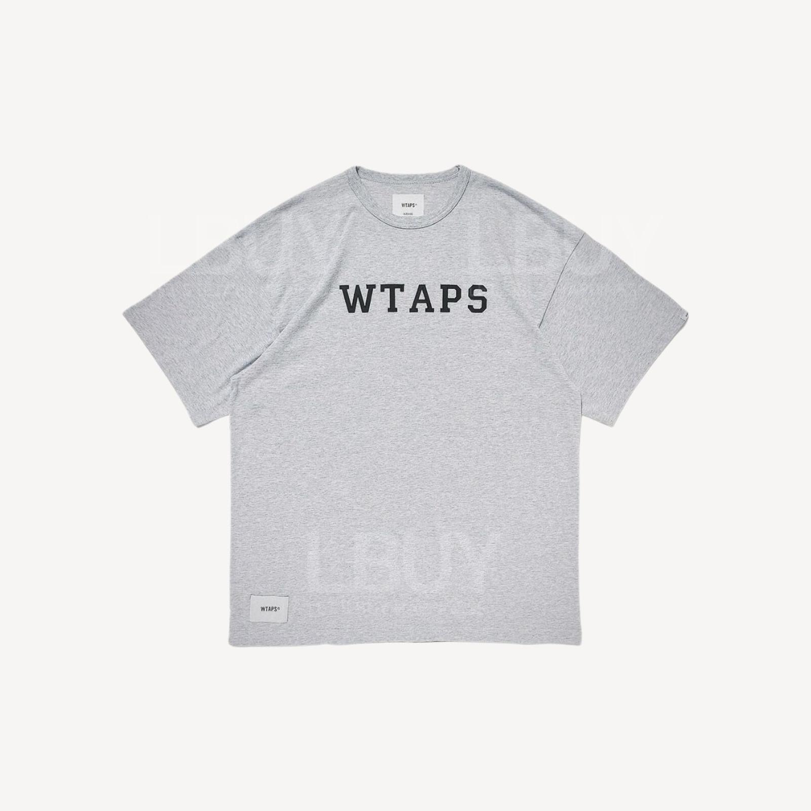 激安販売中 WTAPS SIGN SS COTTON Tシャツ グレー 【公式通販】